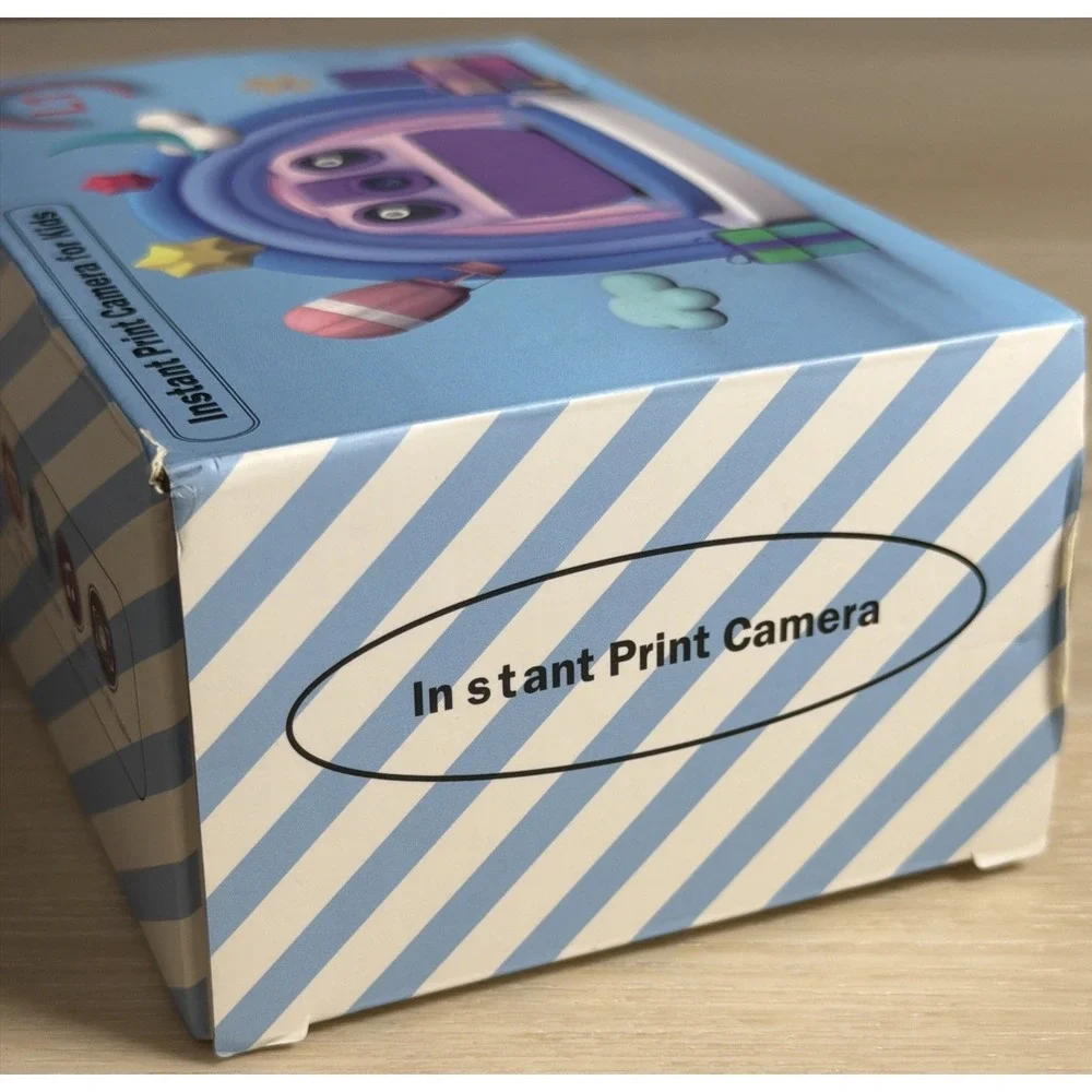 T24~ Kids Camera Instant Print,1080P Kids Instant Cameras That Print Photos Gift
